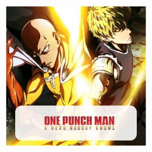 One Punch Man 3D lamp