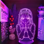 ZERO TWO LED ANIME LAMP (DARLING IN THE FRANXX) Otaku0705 TOUCH +(REMOTE) Official Anime Light Lamp Merch