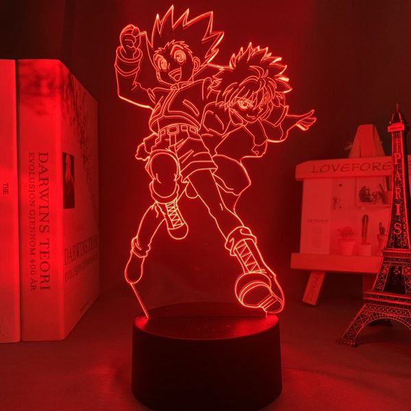 GON X KILLUA + LED ANIME LAMP (HUNTER X HUNTER) Otaku0705 TOUCH +(REMOTE) Official Anime Light Lamp Merch