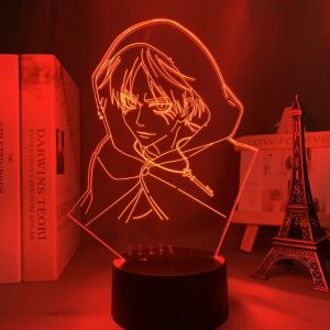 EREN JAEGER LED ANIME LAMP (ATTACK ON TITANS) Otaku0705 TOUCH +(REMOTE) Official Anime Light Lamp Merch