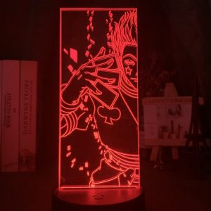 HISOKA CARDS LED ANIME LAMP (HUNTER X HUNTER) Otaku0705 TOUCH +(REMOTE) Official Anime Light Lamp Merch