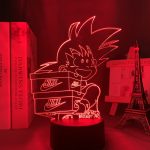 CHILL GOKU LED ANIME LAMP (DBZ) Otaku0705 TOUCH +(REMOTE) Official Anime Light Lamp Merch