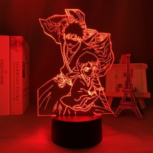RUKIA X ICHIGO ANIME LAMP (BLEACH) Otaku0705 TOUCH +(REMOTE) Official Anime Light Lamp Merch
