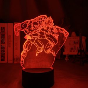 GOKU VS JIREN LED ANIME LAMP (DBZ) Otaku0705 TOUCH +(REMOTE) Official Anime Light Lamp Merch