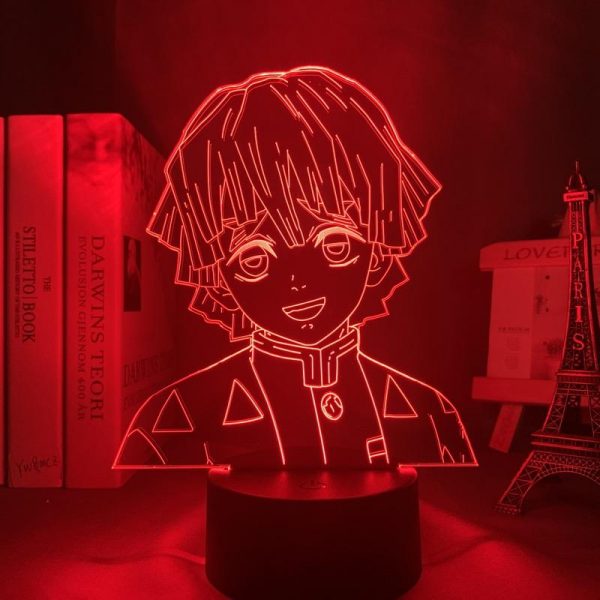 ZENITSU LED ANIME LAMP (DEMON SLAYER) Otaku0705 TOUCH Official Anime Light Lamp Merch
