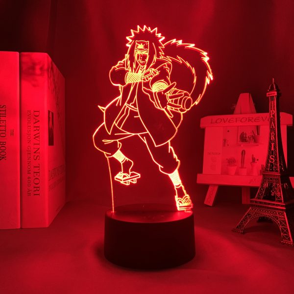 JIRAIYA ATTACK LED ANIME LAMP (NARUTO) Otaku0705 TOUCH Official Anime Light Lamp Merch