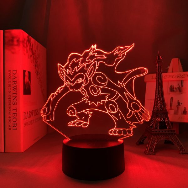 INFERNAPE LED ANIME LAMP (POKEMON) Otaku0705 TOUCH +(REMOTE) Official Anime Light Lamp Merch