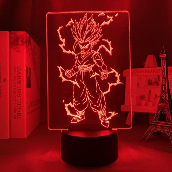 SAIYAN GOHAN LED ANIME LAMP (DBZ) Otaku0705 TOUCH Official Anime Light Lamp Merch