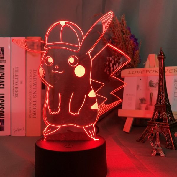 COOL PIKACHI LED ANIME LAMP (POKEMON) Otaku0705 TOUCH Official Anime Light Lamp Merch