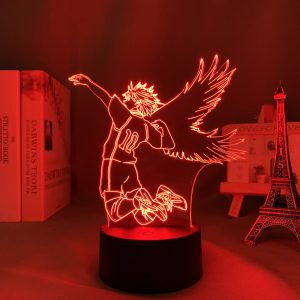 HINATA WINGED SHOYO LED ANIME LAMP (HAIKYUU!!) Otaku0705 TOUCH +(REMOTE) Official Anime Light Lamp Merch