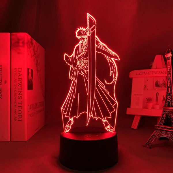 ICHIGO LED ANIME LAMP (BLEACH) Otaku0705 TOUCH +(REMOTE) Official Anime Light Lamp Merch