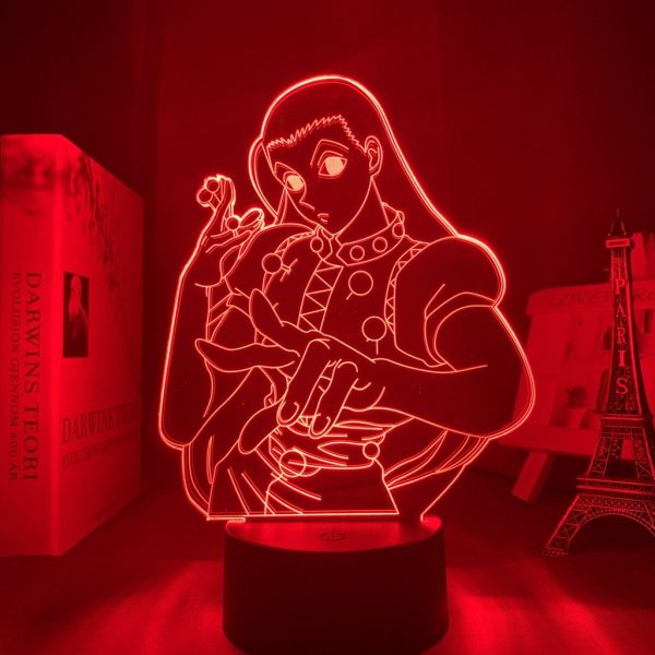 ILLUMI ZOLDYCK LED ANIME LAMP (HUNTER  X HUNTER) Otaku0705 TOUCH +(REMOTE) Official Anime Light Lamp Merch