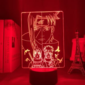 SHISUI X ITACHI LED ANIME LAMP (NARUTO/BORUTO) Otaku0705 TOUCH +(REMOTE) Official Anime Light Lamp Merch