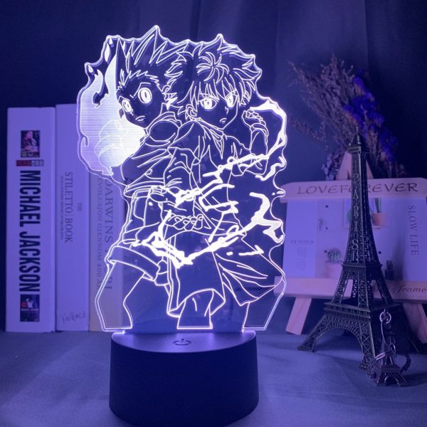 GON X KILLUA LED ANIME LAMP (HUNTER X HUNTER) Otaku0705 TOUCH +(REMOTE) Official Anime Light Lamp Merch