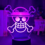 ONE PIECE LOGO+ LED ANIME LAMP (ONE PIECE) Otaku0705 TOUCH +(REMOTE) Official Anime Light Lamp Merch