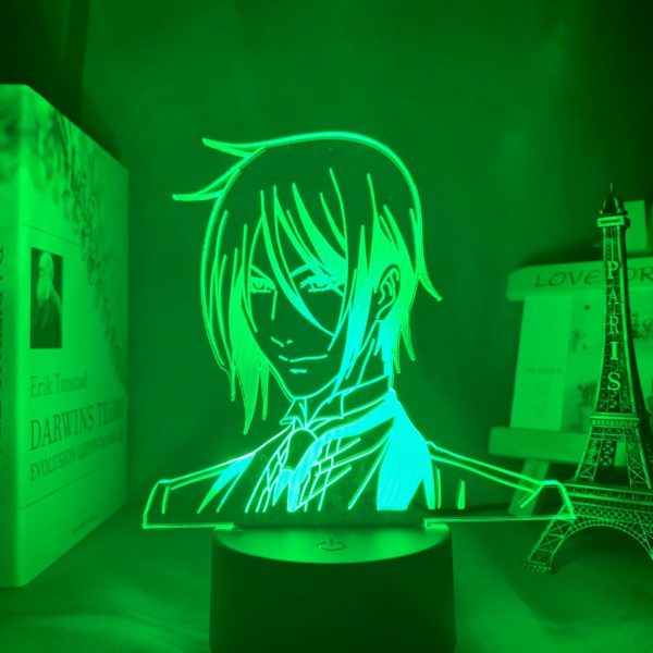 SEBASTIAN LED ANIME LAMP (BLACK BUTLER) Otaku0705 TOUCH +(REMOTE) Official Anime Light Lamp Merch