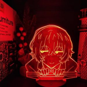 DAZAI LED ANIME LAMP (BUNGO STRAY DOGS) Otaku0705 TOUCH +(REMOTE) Official Anime Light Lamp Merch