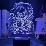 EDWARD ELRIC LED ANIME LAMP (FULLMETAL ALCHEMIST) Otaku0705 TOUCH +(REMOTE) Official Anime Light Lamp Merch
