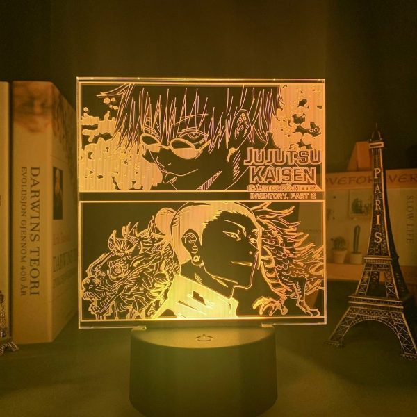 GETOU X GOJO LED ANIME LAMP (JUJUTSU KAISEN) Otaku0705 TOUCH Official Anime Light Lamp Merch