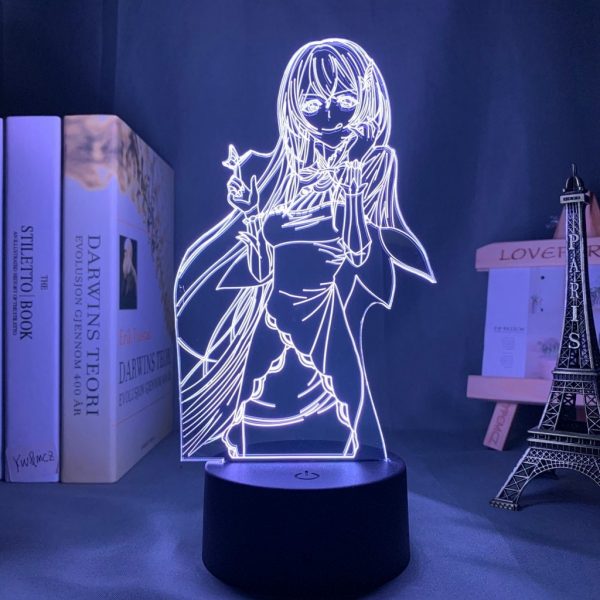ECHIDNA LED ANIME LAMP (RE:ZERO) Otaku0705 TOUCH +(REMOTE) Official Anime Light Lamp Merch