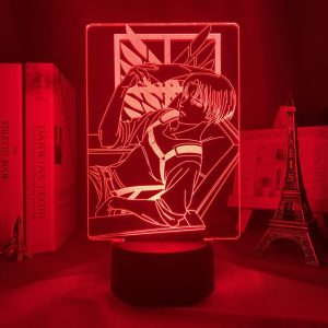 RELAX LEVI LED ANIME LAMP (ATTACK ON TITAN) Otaku0705 TOUCH +(REMOTE) Official Anime Light Lamp Merch