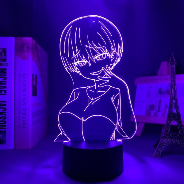 UZAKI CHAN LED ANIME LAMP (UZAKI CHAN WANTS TO HANG OUT) Otaku0705 TOUCH +(REMOTE) Official Anime Light Lamp Merch
