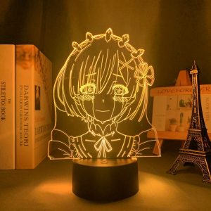 SAD REM LED ANIME LAMP (RE:ZERO) Otaku0705 TOUCH Official Anime Light Lamp Merch