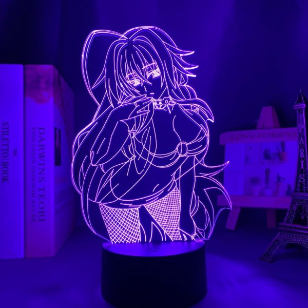RIAS GREMORY LED ANIME LAMP (HIGH SCHOOL DXD) Otaku0705 TOUCH +(REMOTE) Official Anime Light Lamp Merch