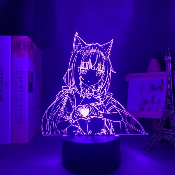 VANILLA LED ANIME LAMP (NEKOPARA) Otaku0705 TOUCH Official Anime Light Lamp Merch