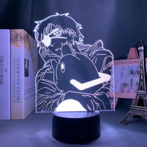 DENJI & POCHITA LED ANIME LAMP (CHAINSAW MAN) Otaku0705 TOUCH Official Anime Light Lamp Merch